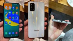 Samsung Galaxy F52 5G apareció en Live Photos