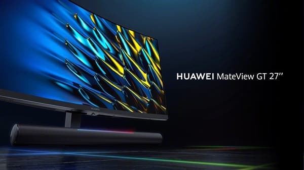 Se anuncian la pantalla curva Huawei MateView GT de 27 pulgadas y la Huawei MateStation B520