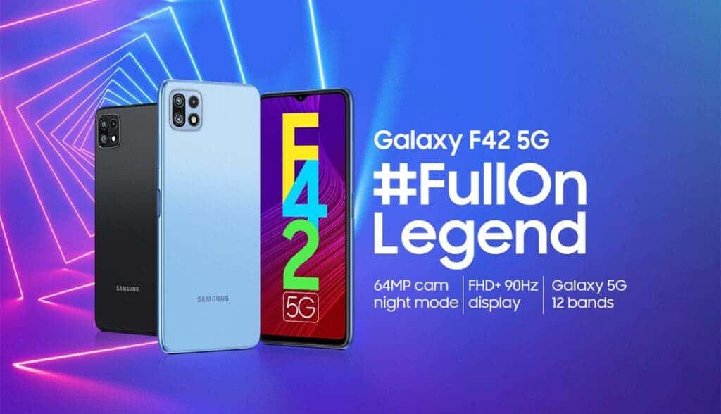 Samsung Galaxy F42 5G será oficial en India hoy, ¿qué esperar?